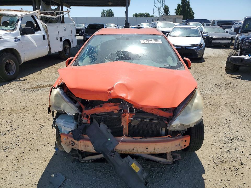 2013 Toyota Prius c VIN JTDKDTB38D1031566 COPART salvage auction — FRONT END, Ca - Salvage Certificate, sold $200 on 2026-07-07 (photo 5)