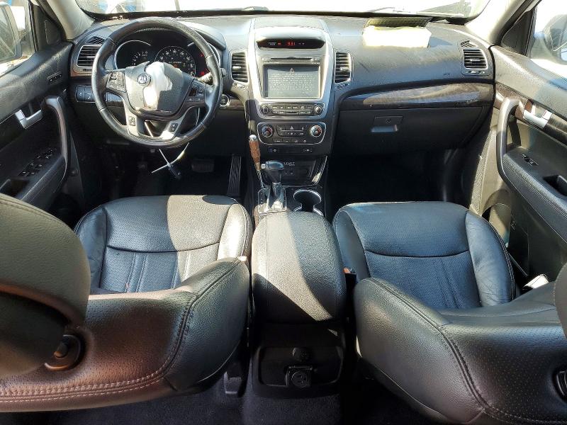 2015 Kia VIN 5XYKW4A70FG647382 COPART salvage auction — FRONT END, Ca - Salvage Certificate, sold $1,350 on 2026-07-15 (photo 8)