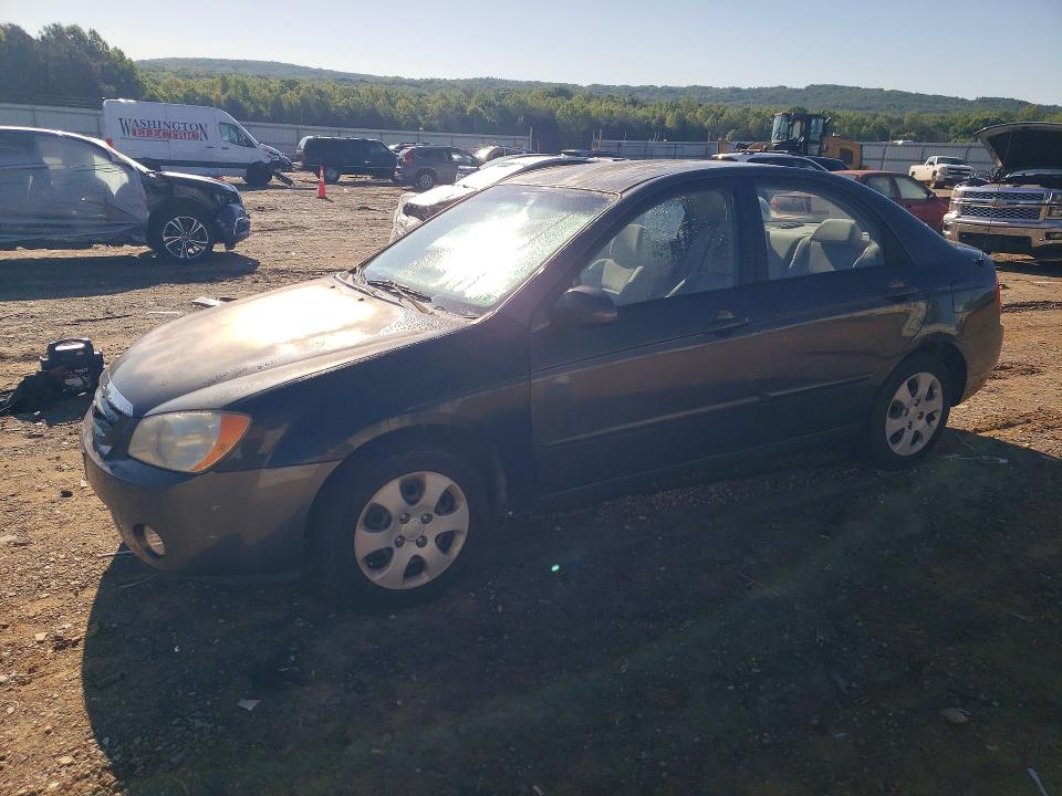 2004 Kia Spectra VIN KNAFE121645035798 COPART salvage auction — FRONT END, Va - Certificate Of Title, sold $150 on 2026-07-24 (photo 1)
