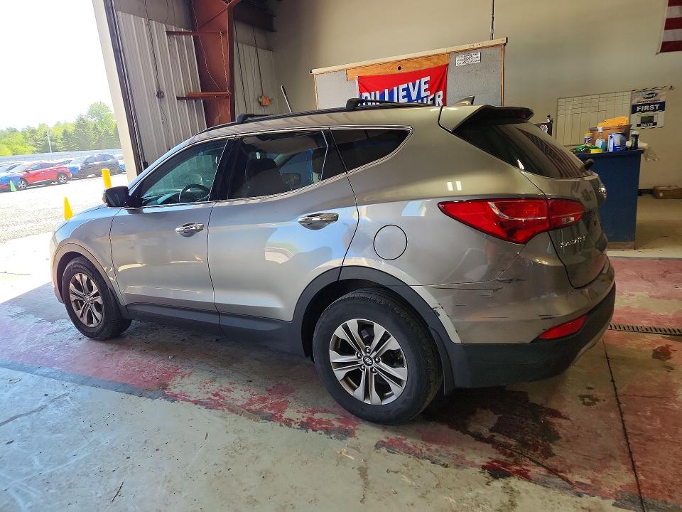 2015 Hyundai Santa fe VIN 5XYZUDLB1FG254562 COPART salvage auction — FRONT END, Ny - Mv-907A Salvage Certificate, sold $2,650 on 2026-07-06 (photo 2)