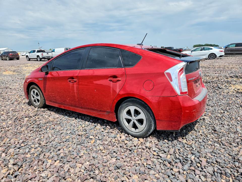 2013 Toyota Prius VIN JTDKN3DU1D5600849 COPART salvage auction — HAIL, MO - SALVAGE CERTIFICATE OF TITLE, sold $100 on 2026-07-27 (photo 2)