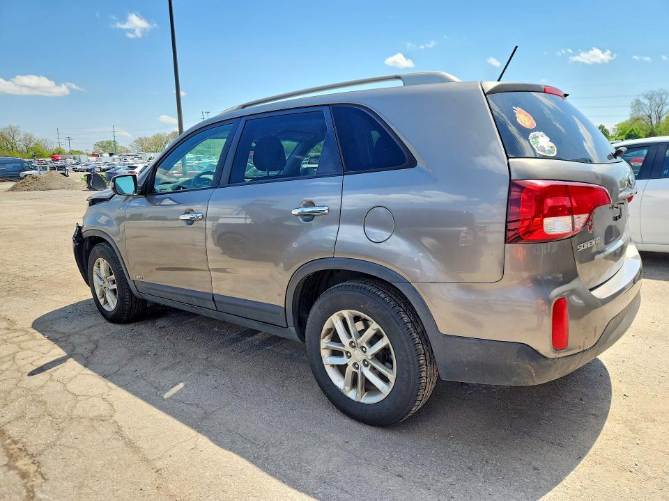 2015 Kia Sorento VIN 5XYKTDA65FG617214 COPART salvage auction — FRONT END, In - Certificate Of Title, sold $1,000 on 2026-07-13 (photo 2)