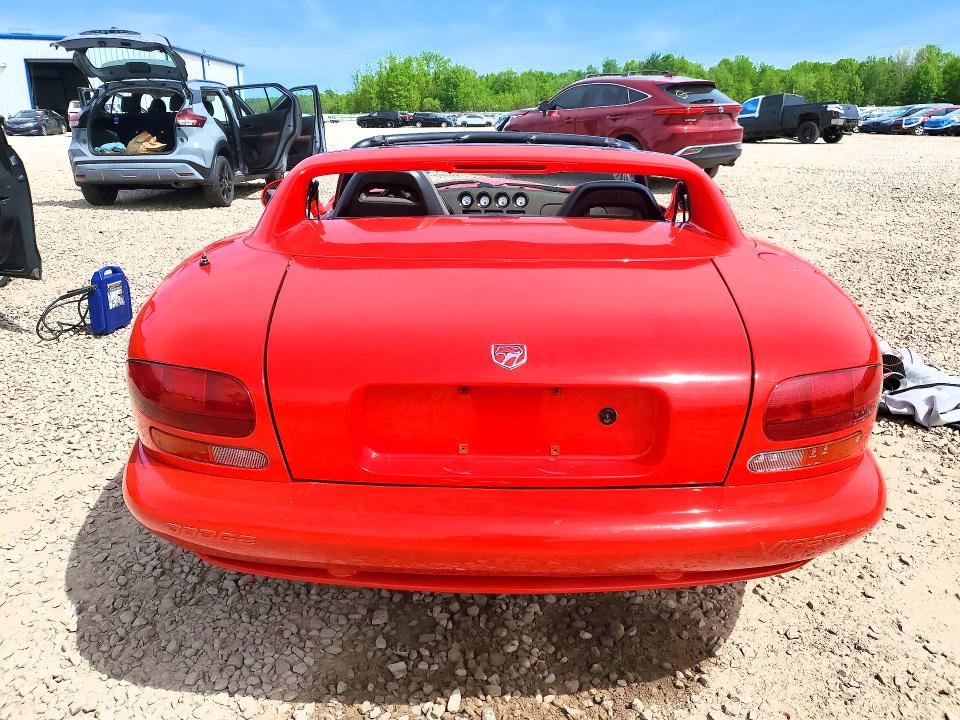 1993 Dodge Viper VIN 1B3BR65E6PV200269 COPART salvage auction — FRONT END, Ny - Certificate Of Title, sold $15,200 on 2026-07-06 (photo 6)