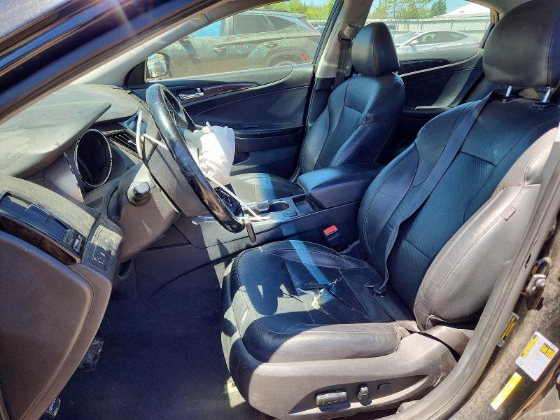 2014 Hyundai Sonata VIN 5NPEC4ABXEH845811 COPART salvage auction — FRONT END, Oh - Cert Of Title-Salvage, sold $550 on 2026-07-16 (photo 7)