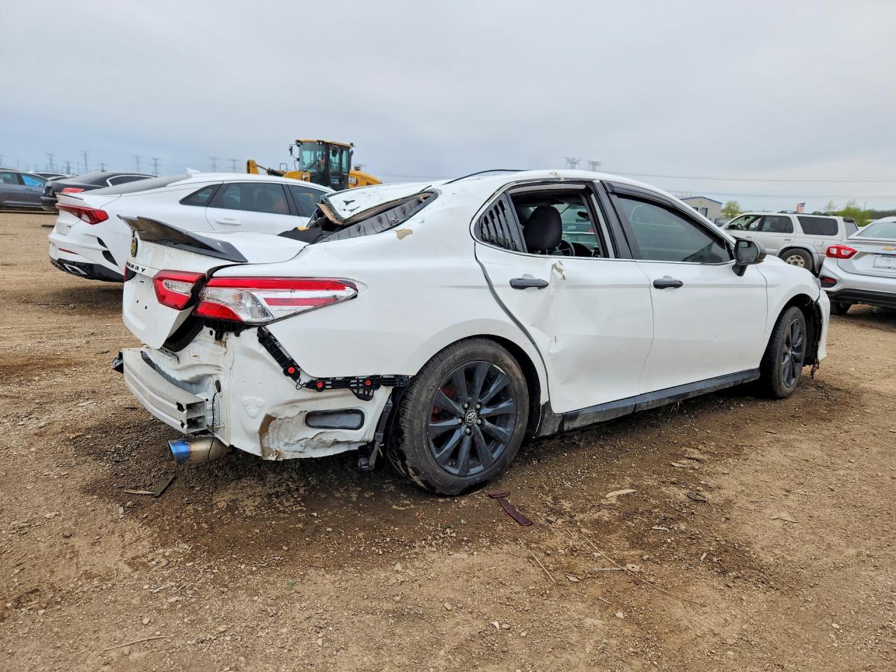 2019 Toyota Camry VIN 4T1B11HK0KU222563 COPART salvage auction — Top/Roof, IL - SALVAGE CERTIFICATE, sold $5,100 on 2026-06-30 (photo 3)