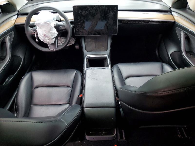 2022 Tesla Model 3 VIN 5YJ3E1EB2NF207755 COPART salvage auction — FRONT END, Ca - Salvage Certificate, sold $2,500 on 2026-07-02 (photo 8)