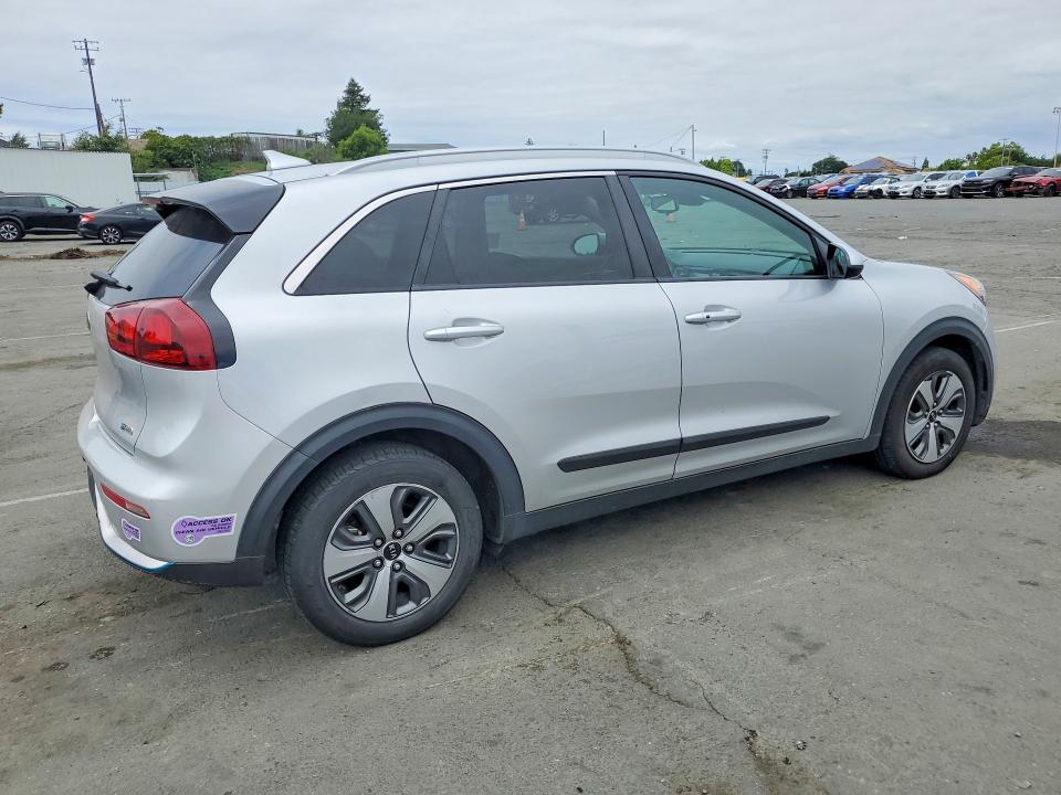 2019 Kia Niro VIN KNDCM3LD9K5218977 COPART salvage auction — REAR END, Ca - Salvage Certificate, sold $3,750 on 2026-07-10 (photo 3)