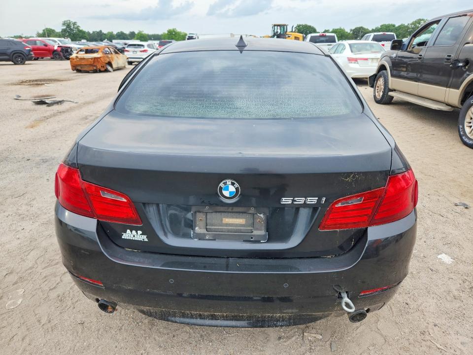 2012 BMW 5er VIN WBAFU7C53CDU57071 COPART salvage auction — MECHANICAL, Mt - Certificate Of Title, sold $575 on 2026-07-09 (photo 6)