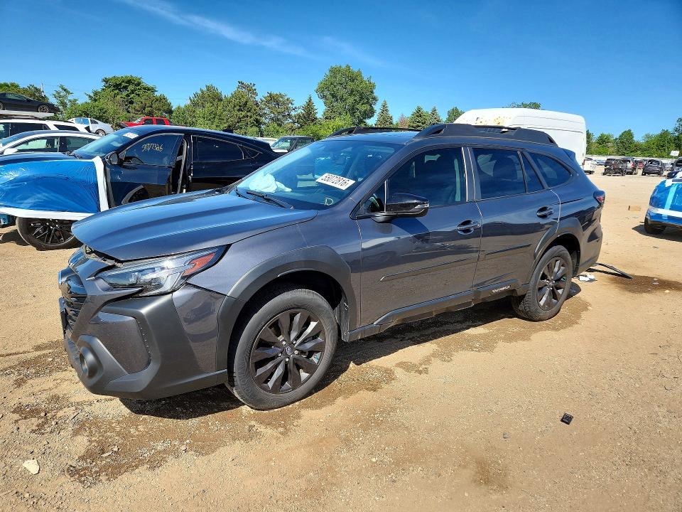 2025 Subaru Outback VIN 4S4BTALC3S3216482 COPART salvage auction — FRONT END, Il - Salvage Certificate, sold $7,700 on 2026-07-28 (photo 1)