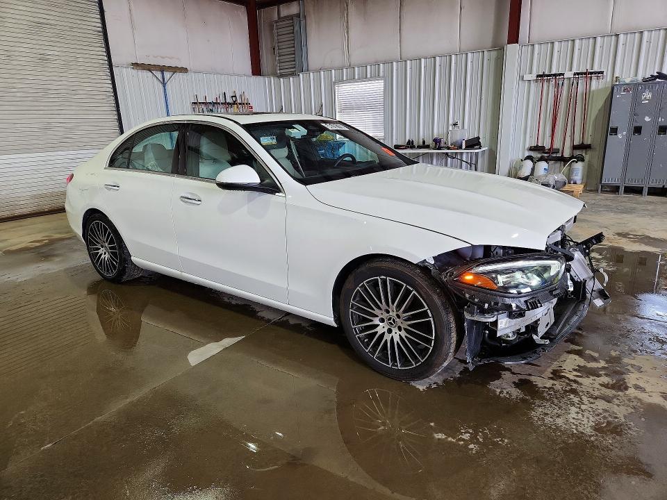 2025 Mercedes-benz C-klasse VIN W1KAF4HB5SR290238 COPART salvage auction — FRONT END, Md - Certificate Of Title, sold $17,800 on 2026-08-19 (photo 4)