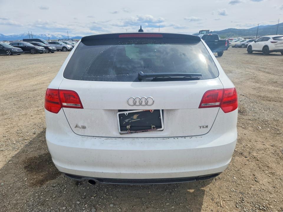 2013 Audi A3 VIN WAUBJAFM9DA022744 COPART salvage auction — FRONT END, ID - SALVAGE CERTIFICATE OF TITLE, sold $550 on 2026-07-28 (photo 6)