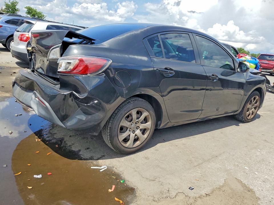 2010 Mazda 3 VIN JM1BL1SFXA1344101 COPART salvage auction — REAR END, Fl - Certificate Of Destruction, sold $15 on 2026-07-30 (photo 3)