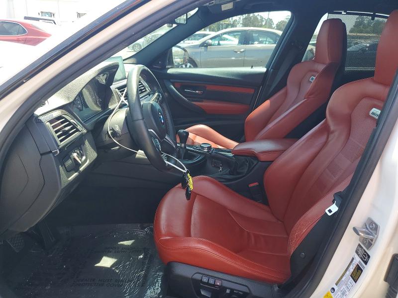 2015 BMW M3 VIN WBS3C9C54FJ276340 COPART salvage auction — FRONT END, Ca - Salvage Certificate, sold $13,100 on 2026-07-27 (photo 7)