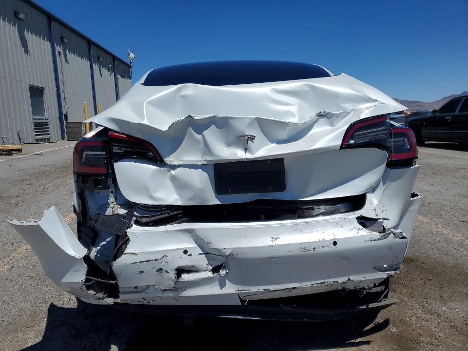 2019 Tesla Model 3 VIN 5YJ3E1EA7KF337503 COPART salvage auction — REAR END, Nv - Salvage Title, sold $1,700 on 2026-07-30 (photo 6)