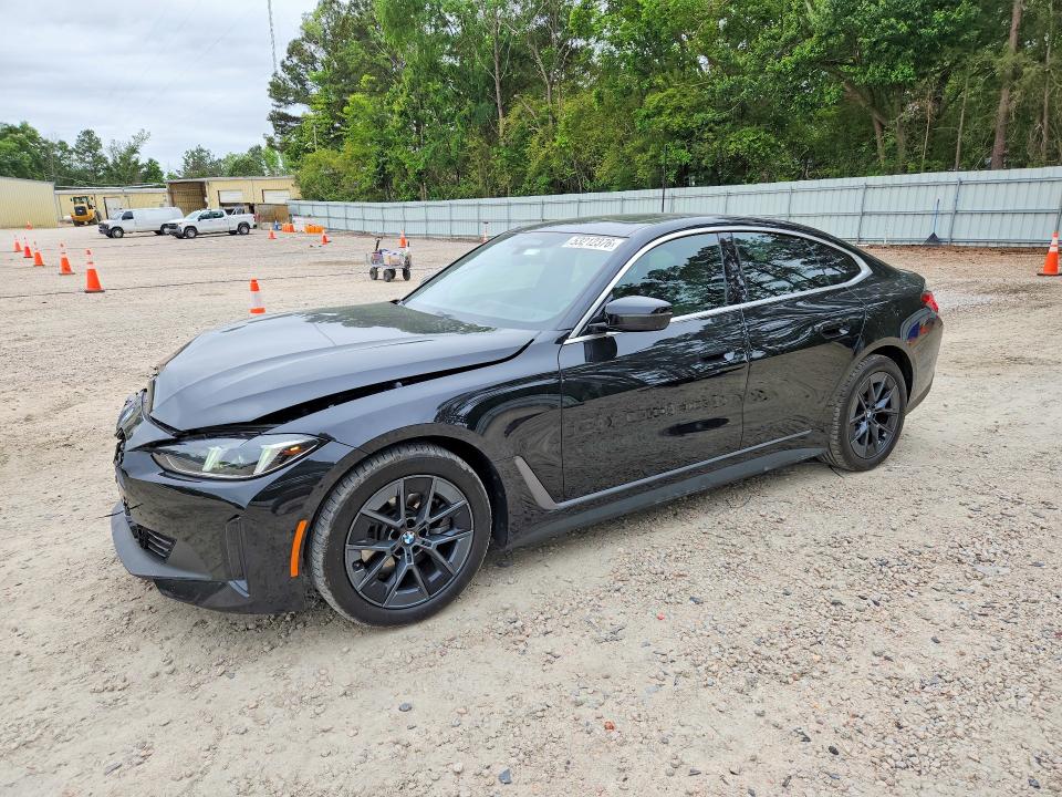 2025 BMW I4 VIN WBY23HD06SFV77753 COPART salvage auction — FRONT END, Nc - Salvage Certificate Of Title, sold $9,300 on 2026-07-31 (photo 1)