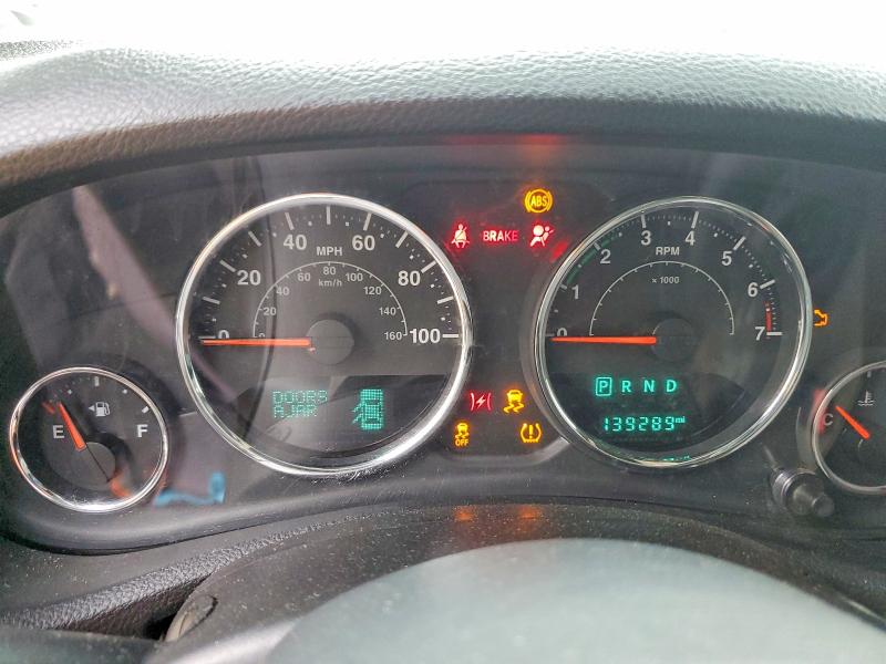 2015 Jeep Wrangler / VIN 1C4BJWDG2FL761958 COPART salvage auction — FRONT END, TN - SALVAGE CERTIFICATE, sold $3,700 on 2026-07-02 (photo 9)