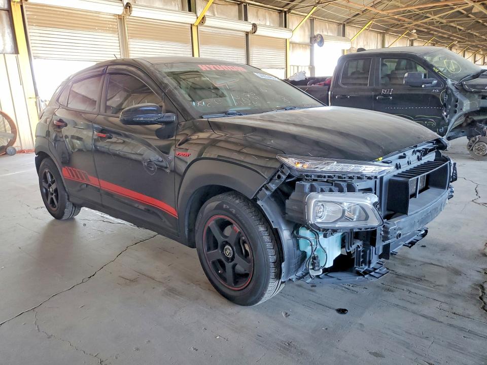 2020 Hyundai Kona VIN KM8K12AA3LU498826 COPART salvage auction — REAR END, Az - Cert Of Title - Salvage, sold $2,750 on 2026-07-27 (photo 4)