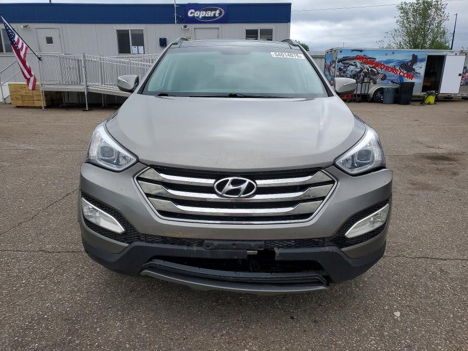 2014 Hyundai Santa fe VIN 5XYZU3LB7EG229352 COPART salvage auction — REAR END, Mn - Cert Of Title-Prior Salvage, sold $2,000 on 2026-07-21 (photo 5)