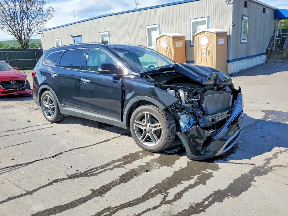 2018 Hyundai Santa fe VIN KM8SRDHF9JU280070 COPART salvage auction — FRONT END, Pa - Certificate Of Salvage, sold $2,300 on 2026-07-15 (photo 4)