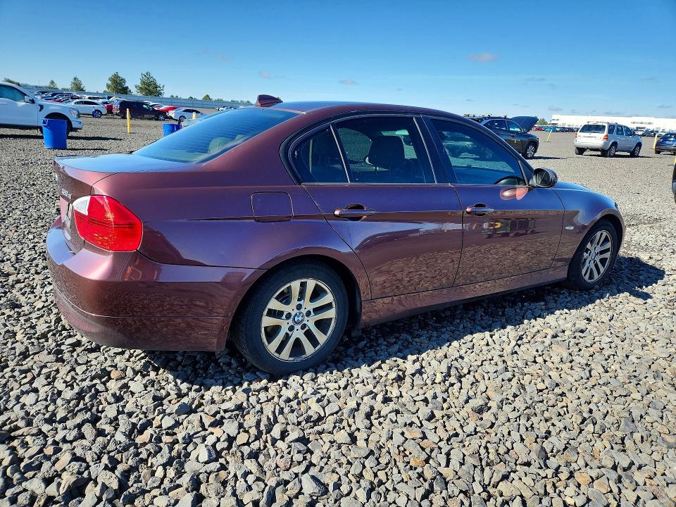 2006 BMW 3er VIN WBAVD13586KV01302 COPART salvage auction — HAIL, Co - Certificate Of Title, sold $625 on 2026-07-29 (photo 3)