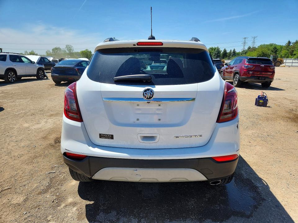 2021 Buick Encore VIN KL4CJASBXMB316900 COPART salvage auction — FRONT END, Il - Salvage Certificate, sold $2,650 on 2026-07-21 (photo 6)