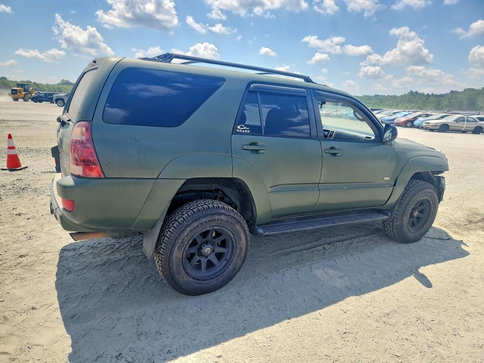 2003 Toyota 4runner VIN JTEZU14R930012917 COPART salvage auction — FRONT END, Sc - Cert Of Title-Salvage, sold $2,150 on 2026-07-29 (photo 3)