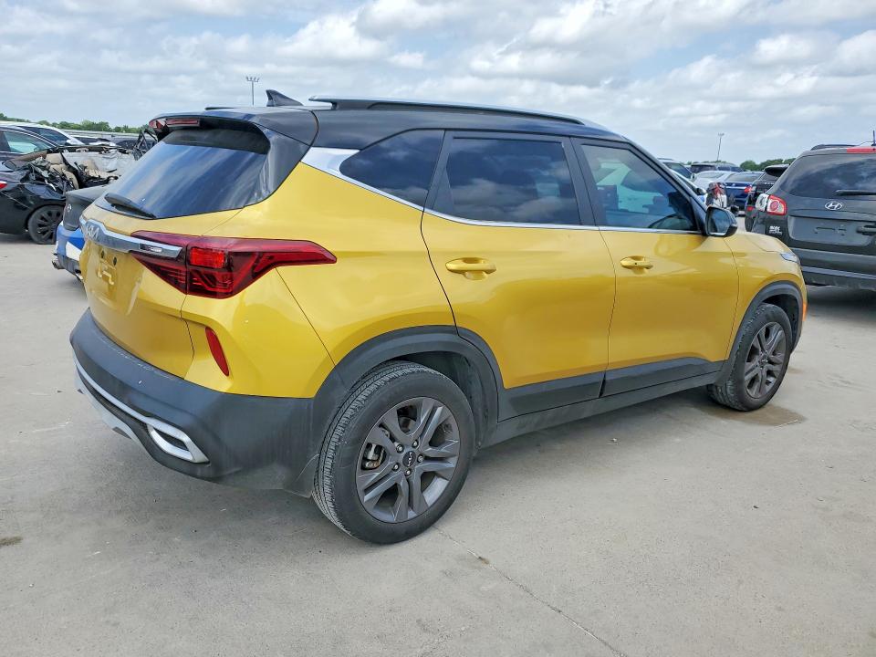 2023 Kia Seltos VIN KNDEU2AA3P7378201 COPART salvage auction — HAIL, Tx - Certificate Of Title, sold $175 on 2026-07-13 (photo 3)