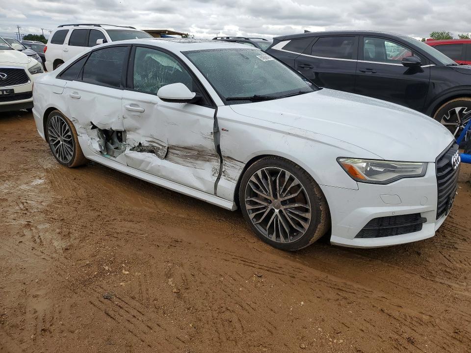 2016 Audi A6 VIN WAUCFAFC3GN186033 COPART salvage auction — SIDE, Salvage Title, sold $1,750 on 2026-07-16 (photo 4)
