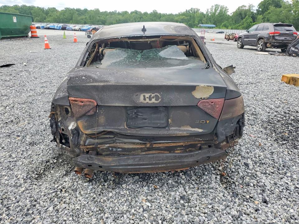 2013 Audi A5 VIN WAULFAFR9DA077518 COPART salvage auction — BURN, Sc - Cert Of Title-Salvage Fire, sold $350 on 2026-07-20 (photo 6)