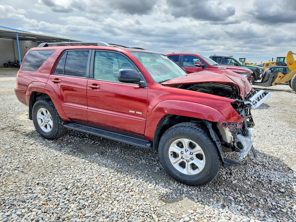 2005 Toyota 4runner VIN JTEBU14RX58048833 COPART salvage auction — FRONT END, Wy - Certificate Of Title, sold $300 on 2026-07-07 (photo 4)