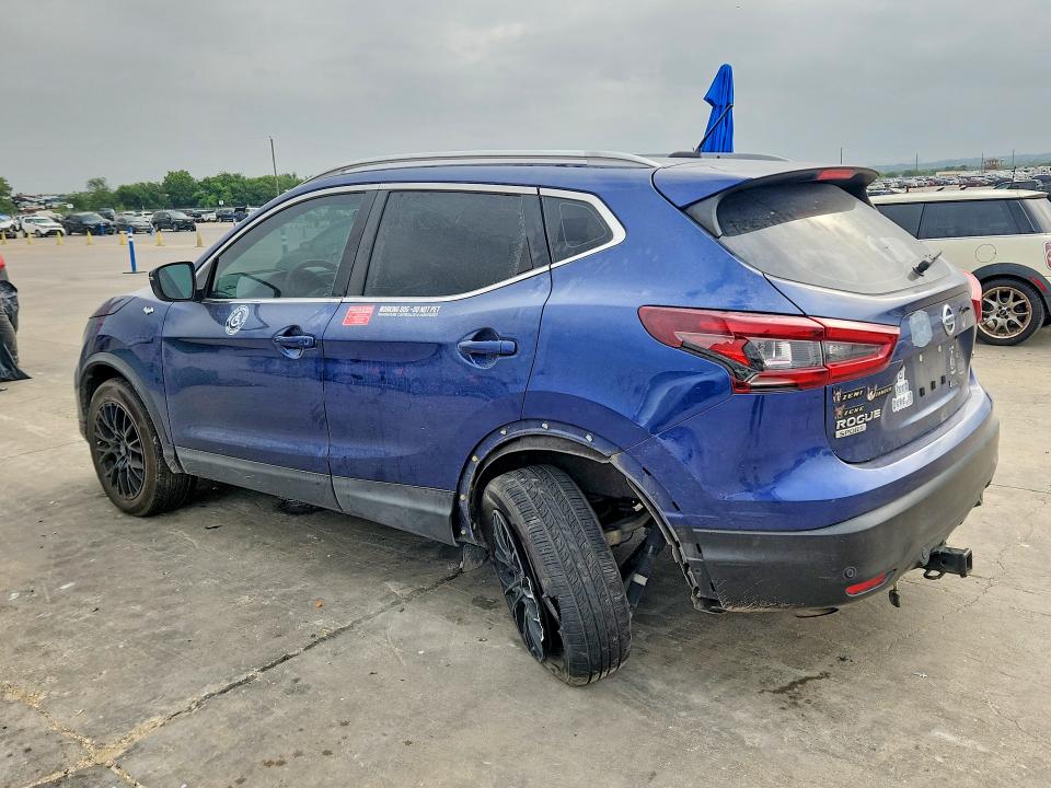 2020 Nissan Rogue VIN JN1BJ1CV2LW256910 COPART salvage auction — SIDE, Tx - Salvage Vehicle Title, sold $3,200 on 2026-07-06 (photo 2)