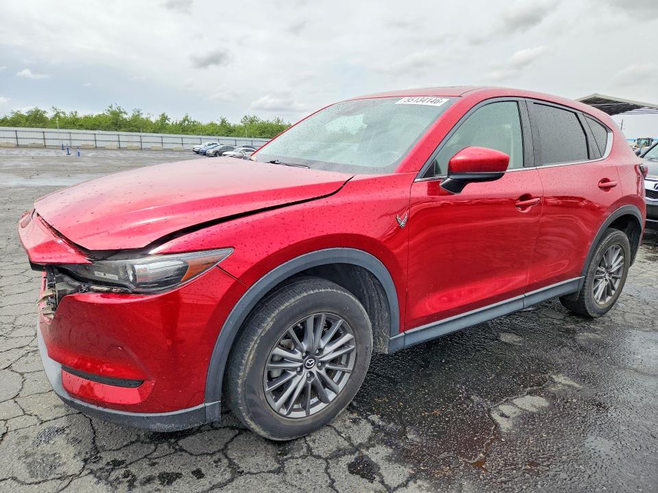 2017 Mazda Cx-5 VIN JM3KFACL3H0171458 COPART salvage auction — FRONT END, Ca - Salvage Certificate, sold $4,200 on 2026-07-13 (photo 1)