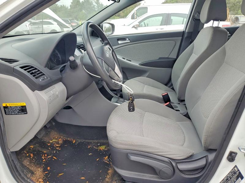 2013 Hyundai Accent VIN KMHCT5AE7DU136678 COPART salvage auction — FRONT END, Il - Salvage Certificate, sold $325 on 2026-07-28 (photo 7)