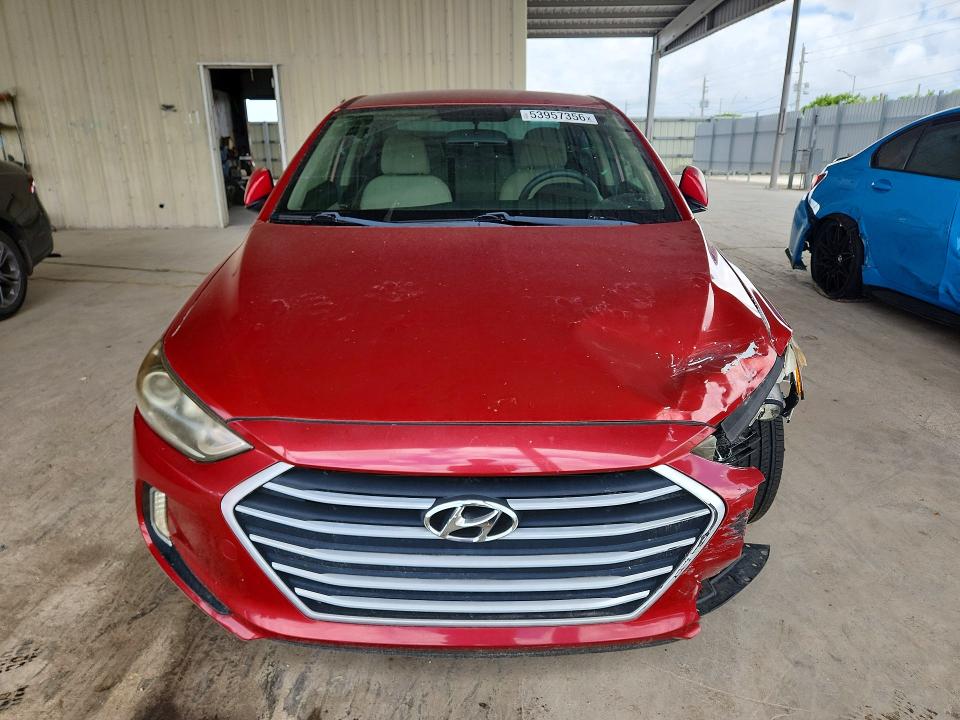 2018 Hyundai Elantra VIN KMHD84LF0JU470021 COPART salvage auction — REAR END, Fl - Cert Of Title Slvg Rebuildable, sold $1,600 on 2026-07-22 (photo 5)