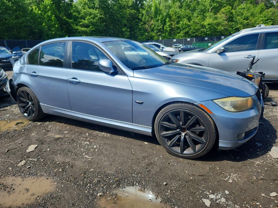 2009 BMW 3 series VIN WBAPH53509A438534 COPART salvage auction — REAR END, MD - CERT OF SALVAGE > 75% DAMAGE, sold $400 on 2026-07-10 (photo 4)