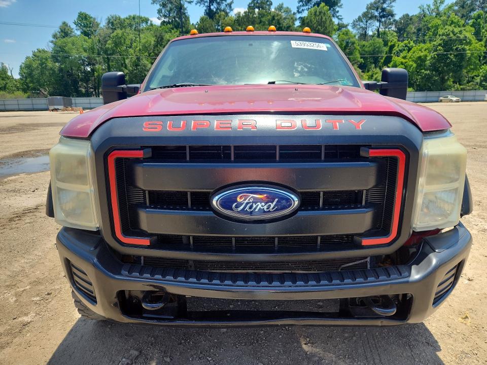 2014 Ford F-550 super duty VIN 1FDUF5HTXEEA13811 COPART salvage auction — SIDE, La - Certificate Of Title, sold $12,100 on 2026-07-13 (photo 5)