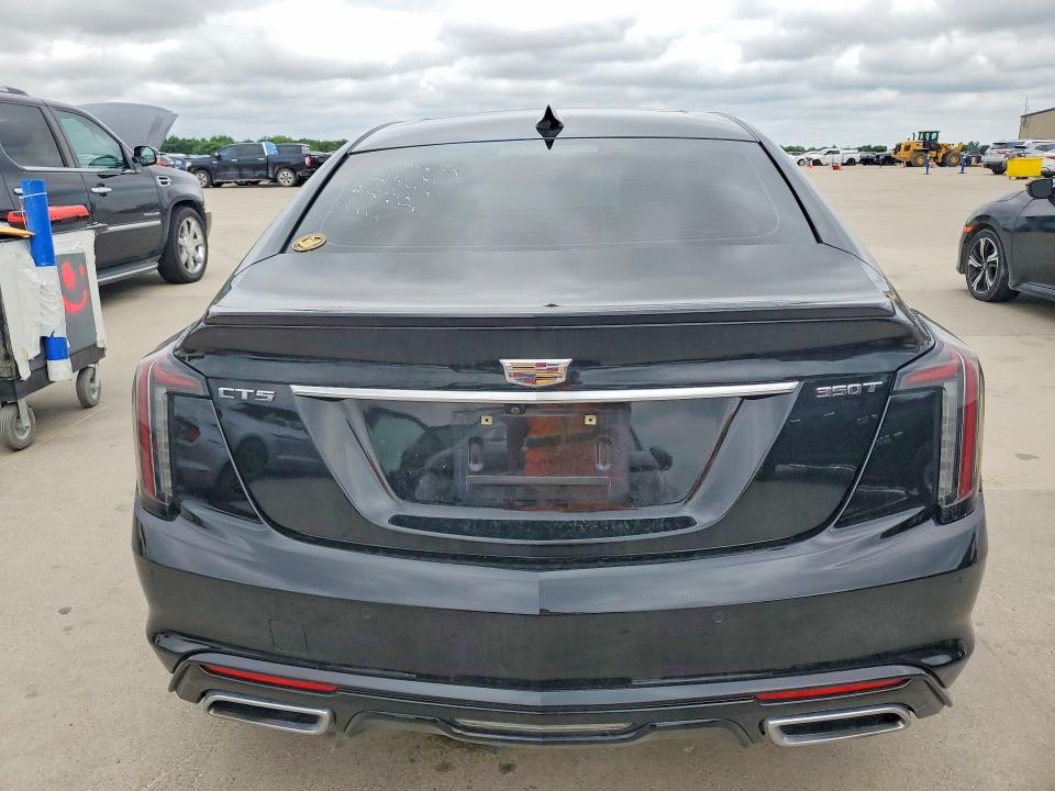 2022 Cadillac Ct5 VIN 1G6DP5RK6N0128302 COPART salvage auction — FRONT END, Tx - Salvage Vehicle Title, sold $12,100 on 2026-07-23 (photo 6)
