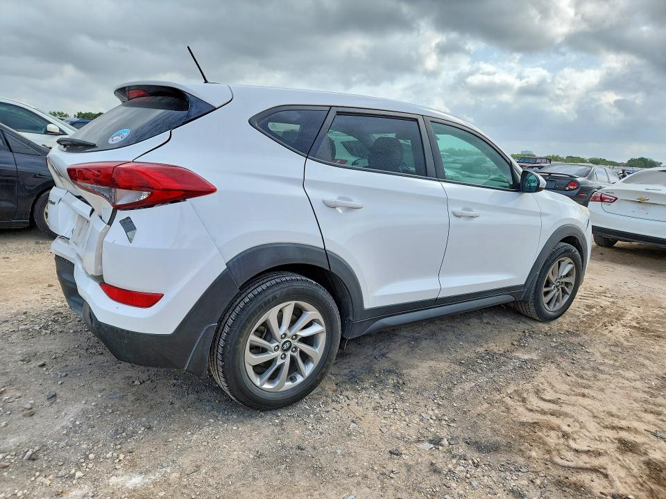 2016 Hyundai Tucson VIN KM8J23A43GU227036 COPART salvage auction — REAR END, Tx - Salvage Vehicle Title, sold $2,300 on 2026-07-09 (photo 3)