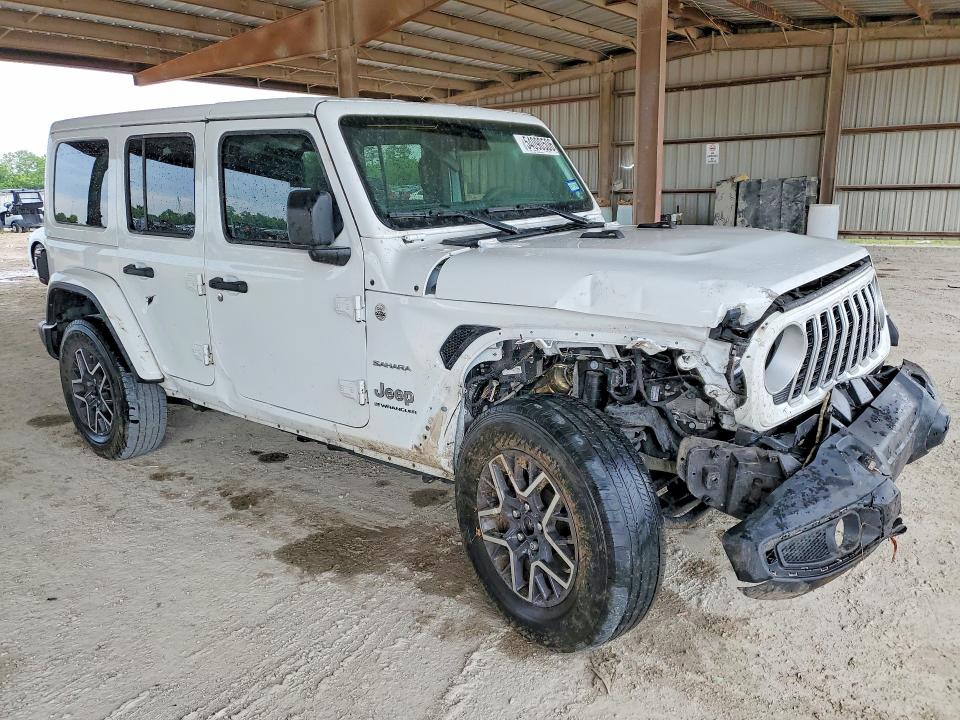 2024 Jeep Wrangler / VIN 1C4PJXEG8RW267438 COPART salvage auction — FRONT END, Id - Salvage Certificate Of Title, sold $12,900 on 2026-07-06 (photo 4)