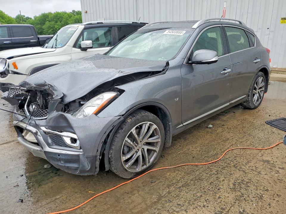 2017 Infiniti VIN JN1BJ0RRXHM400615 COPART salvage auction — FRONT END, Nj - Cert Of Title-Salvage, sold $1,200 on 2026-07-20 (photo 1)