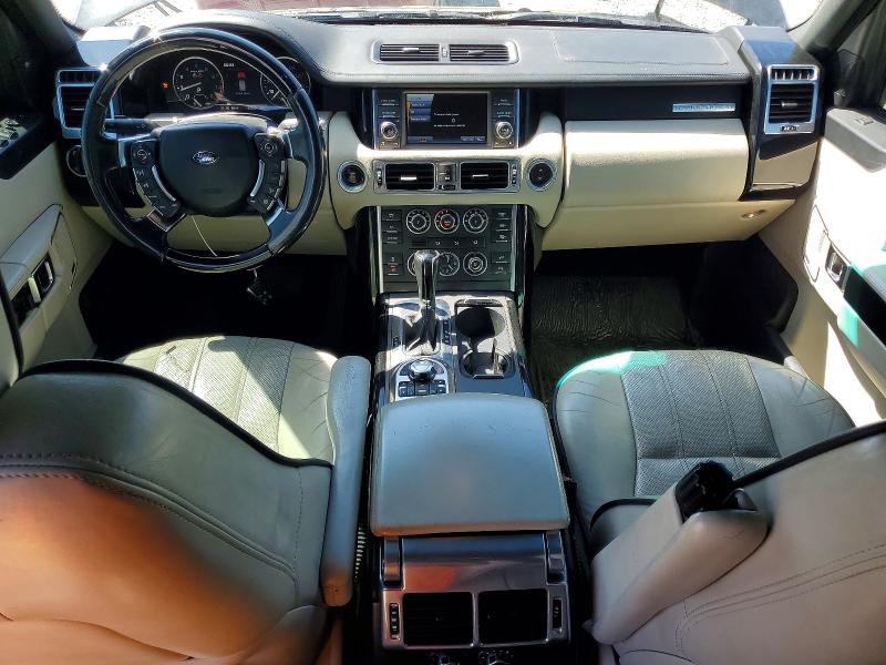 2011 Land rover RANGE ROVER VIN SALMF1D4XBA354830 COPART salvage auction — REAR END, CA - SALVAGE CERTIFICATE, sold $675 on 2026-07-23 (photo 8)