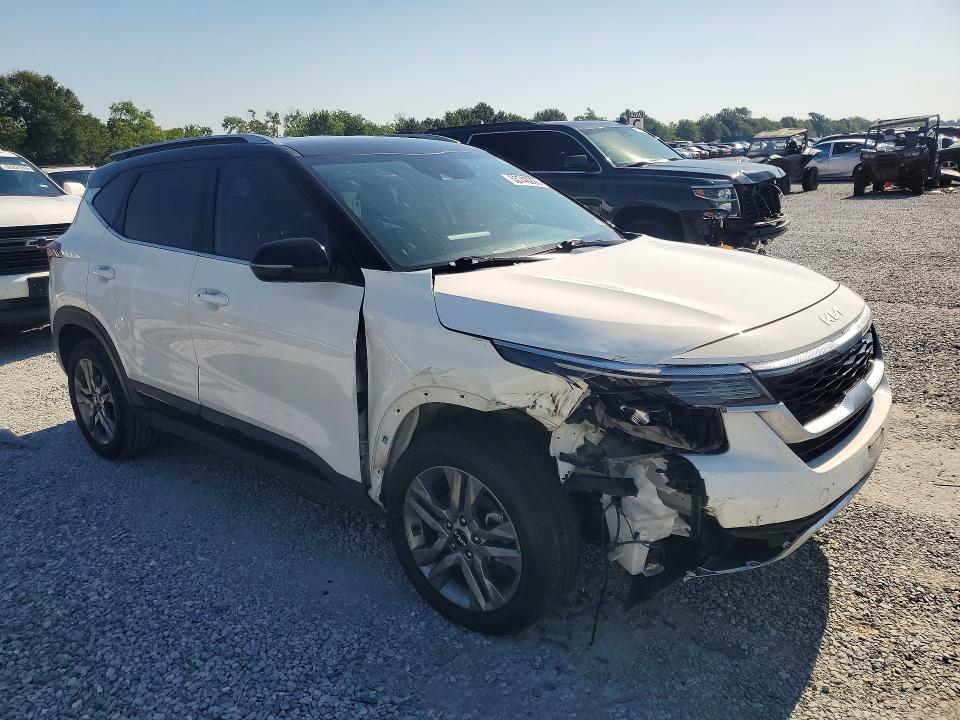 2022 Kia Seltos VIN KNDEU2AA7N7309069 COPART salvage auction — FRONT END, Tx - Salvage Vehicle Title, sold $1,200 on 2026-07-27 (photo 4)