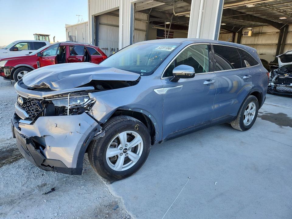 2021 Kia Sorento VIN 5XYRG4LC0MG025982 COPART salvage auction — FRONT END, Ne - Cert Of Title-Salvage, sold $2,500 on 2026-07-28 (photo 1)