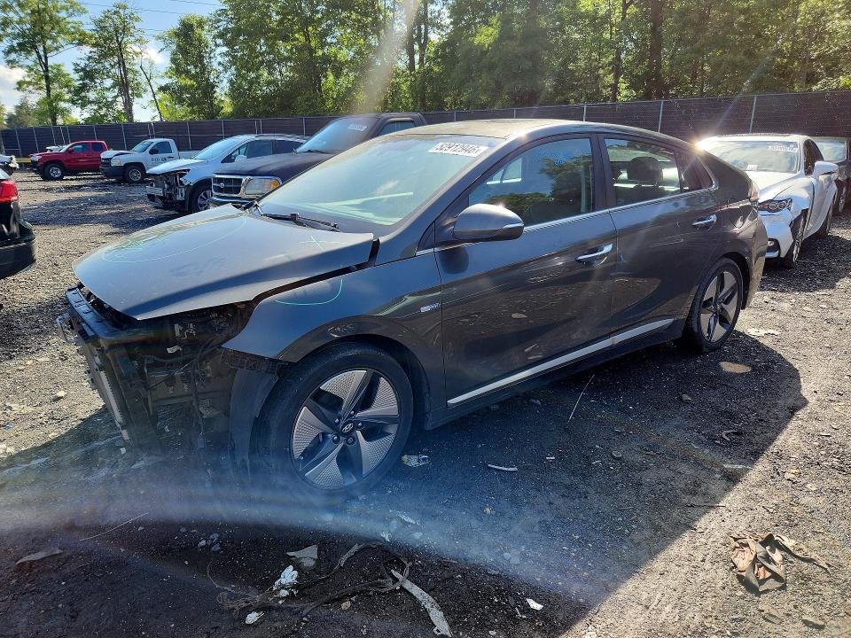 2020 Hyundai Ioniq VIN KMHC05LC9LU235764 COPART salvage auction — FRONT END, Salvage Title, sold $1,800 on 2026-07-28 (photo 1)