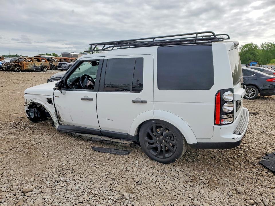 2016 Land rover VIN SALAG2V62GA829299 COPART salvage auction — FRONT END, Il - Salvage Certificate, sold $2,600 on 2026-07-29 (photo 2)