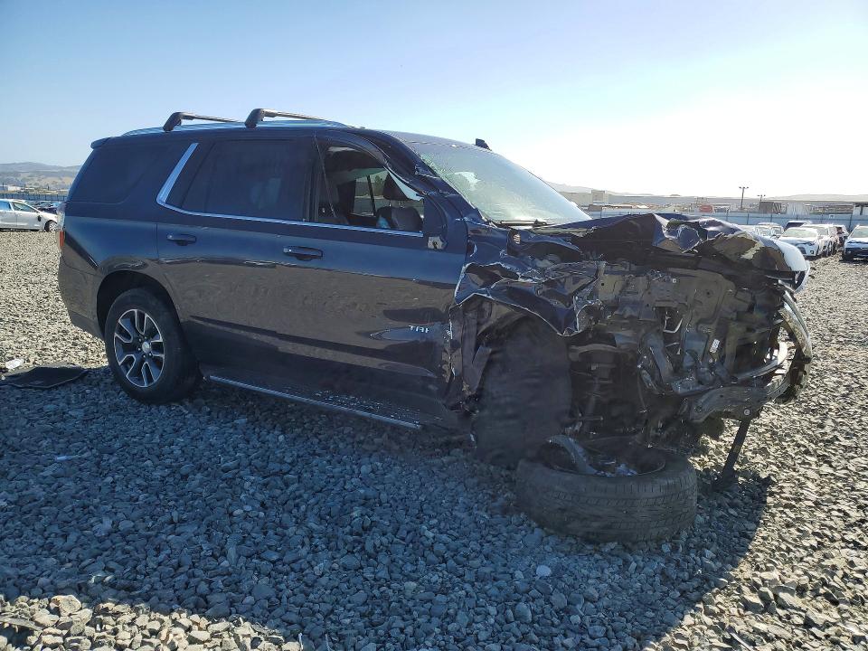 2023 Chevrolet VIN 1GNSKNKD5PR205441 COPART salvage auction — FRONT END, Ca - Salvage Certificate, sold $11,700 on 2026-07-02 (photo 4)