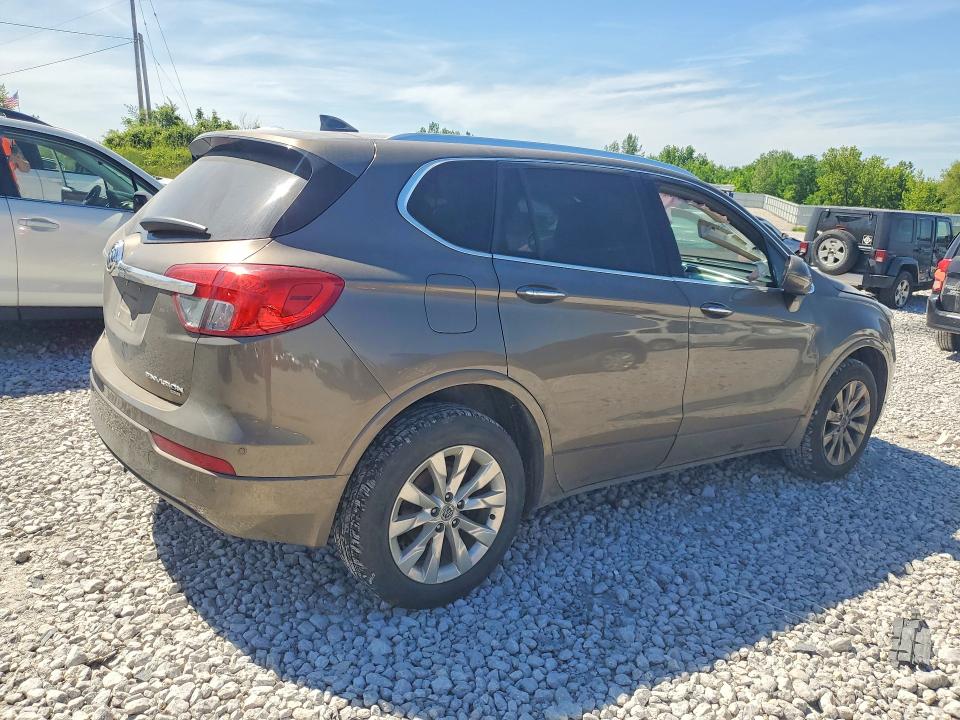 2017 Buick Envision VIN LRBFXDSA8HD164389 COPART salvage auction — FRONT END, Mi - Certificate Of Title, sold $925 on 2026-07-09 (photo 3)