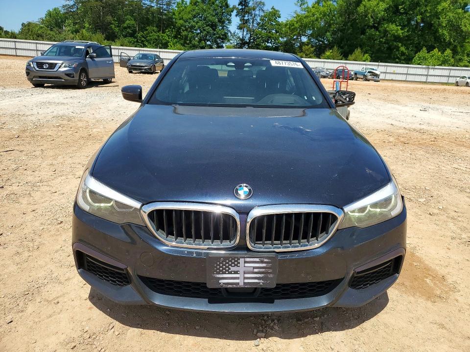 2018 BMW 5er VIN WBAJE7C52JWD52470 COPART salvage auction — FRONT END, Nc - Salvage Certificate Of Title, sold $1,250 on 2026-07-27 (photo 5)