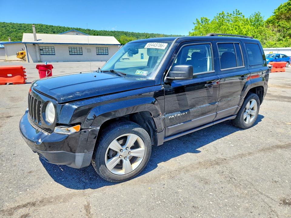 2015 Jeep Liberty (patriot) VIN 1C4NJRFB6FD154147 COPART salvage auction — FRONT END, Pa - Certificate Of Salvage, sold $375 on 2026-07-21 (photo 1)