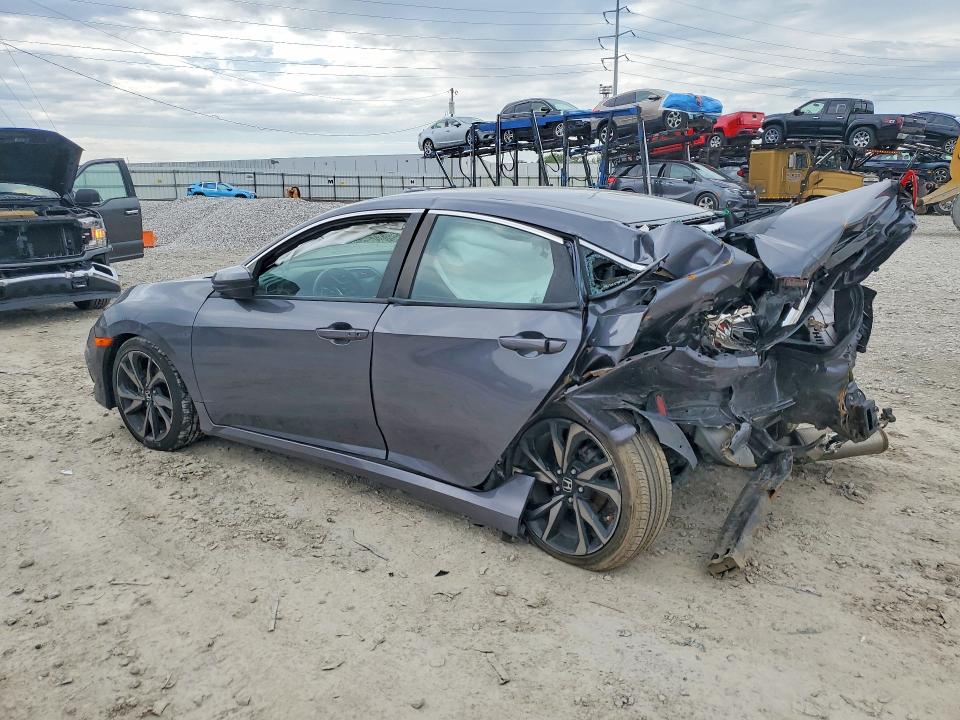 2020 Honda VIN 2HGFC2F89LH507412 COPART salvage auction — REAR END, OH - CERT OF TITLE-SALVAGE, sold $1,700 on 2026-07-02 (photo 2)